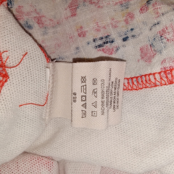 Free People Oversized Cropped Top XS - Picture 2 of 7